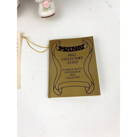 VTG Seymour Mann Connoisseur Collection Porcelain Doll Sally 16" 1991 - Picture 9 of 16
